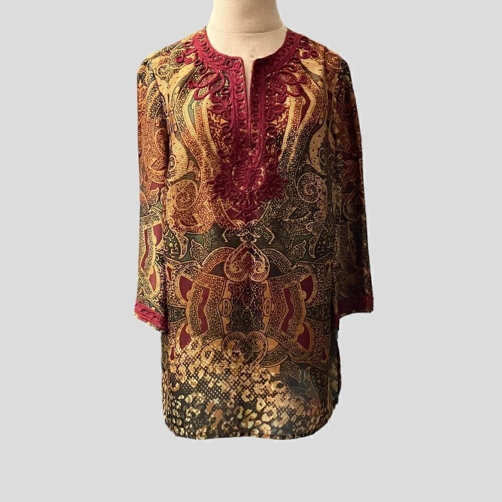 Jones New York Silky Tunic / SZ: S / EUC